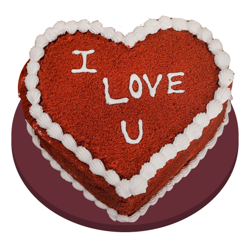 Romantic Heart Cake