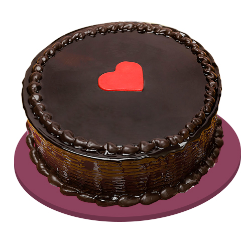 Dark Chocolate Cream Cake